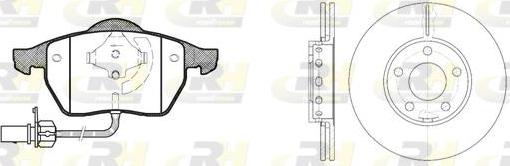 Roadhouse 8390.00 - Kit de freins, frein à disques cwaw.fr