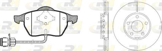 Roadhouse 8390.01 - Kit de freins, frein à disques cwaw.fr