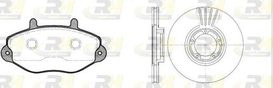 Roadhouse 8392.00 - Kit de freins, frein à disques cwaw.fr