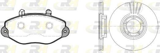 Roadhouse 8392.01 - Kit de freins, frein à disques cwaw.fr