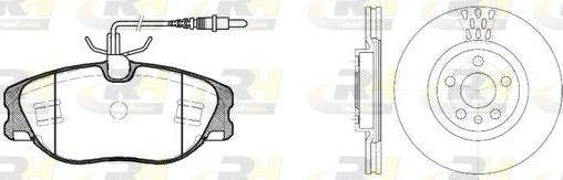 Roadhouse 8305.00 - Kit de freins, frein à disques cwaw.fr