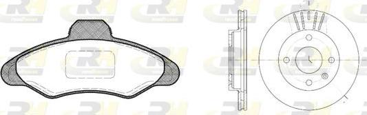 Roadhouse 8331.00 - Kit de freins, frein à disques cwaw.fr