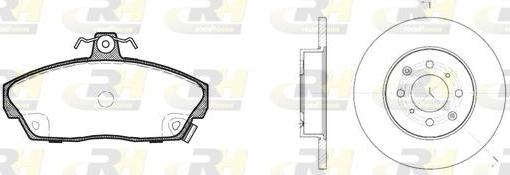 Roadhouse 8337.00 - Kit de freins, frein à disques cwaw.fr