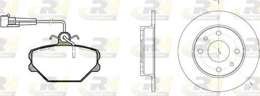 Roadhouse 8264.00 - Kit de freins, frein à disques cwaw.fr