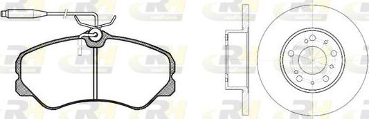 Roadhouse 8261.00 - Kit de freins, frein à disques cwaw.fr