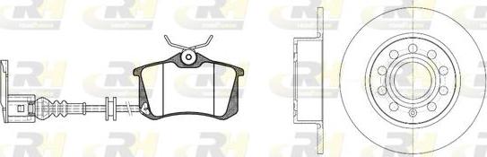 Roadhouse 8263.09 - Kit de freins, frein à disques cwaw.fr