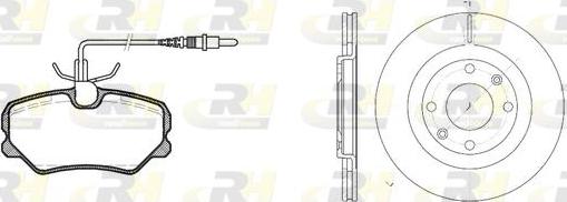 Roadhouse 8262.00 - Kit de freins, frein à disques cwaw.fr