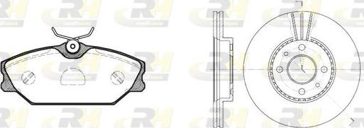 Roadhouse 8208.04 - Kit de freins, frein à disques cwaw.fr