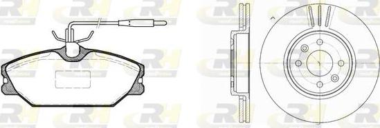 Roadhouse 8208.03 - Kit de freins, frein à disques cwaw.fr