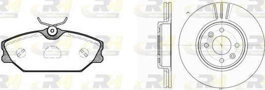 Roadhouse 8208.02 - Kit de freins, frein à disques cwaw.fr