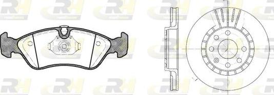 Roadhouse 8286.01 - Kit de freins, frein à disques cwaw.fr