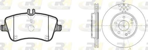 Roadhouse 8768.00 - Kit de freins, frein à disques cwaw.fr