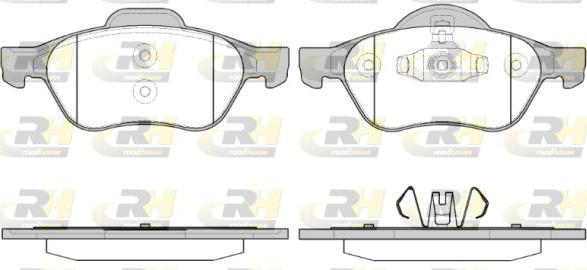 Roadhouse 2962.40 - Kit de plaquettes de frein, frein à disque cwaw.fr