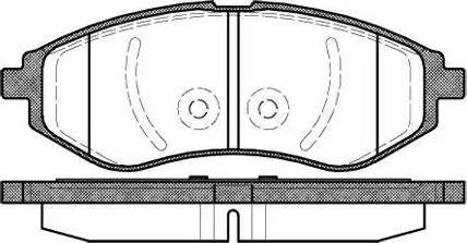 Alpha Brakes HKP-DW-013 - Kit de plaquettes de frein, frein à disque cwaw.fr