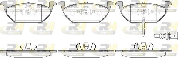 Roadhouse 2633.31 - Kit de plaquettes de frein, frein à disque cwaw.fr