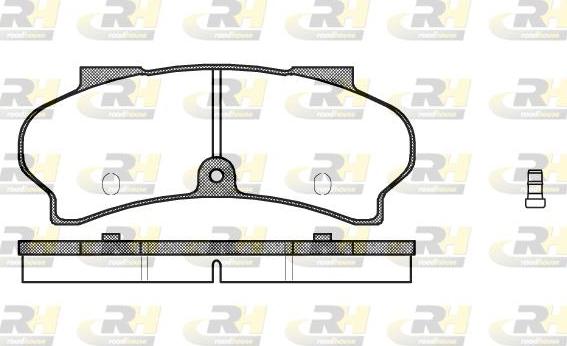 Roadhouse 2026.02 - Kit de plaquettes de frein, frein à disque cwaw.fr