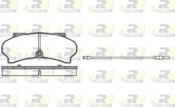 Roadhouse 2026.12 - Kit de plaquettes de frein, frein à disque cwaw.fr