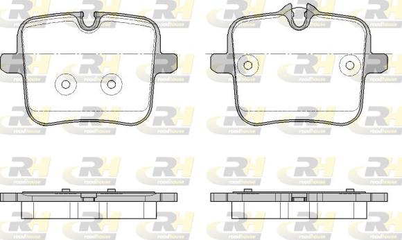 Roadhouse 21954.00 - Kit de plaquettes de frein, frein à disque cwaw.fr