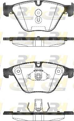 Roadhouse 21496.00 - Kit de plaquettes de frein, frein à disque cwaw.fr