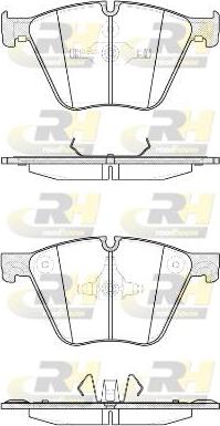 Roadhouse 21419.20 - Kit de plaquettes de frein, frein à disque cwaw.fr