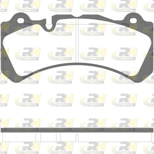 Roadhouse 21502.00 - Kit de plaquettes de frein, frein à disque cwaw.fr