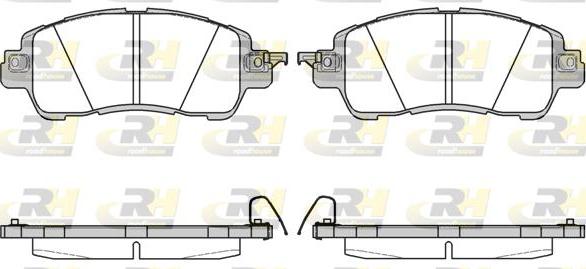 Valeo 606666 - Kit de plaquettes de frein, frein à disque cwaw.fr