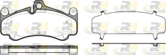 Roadhouse 21066.30 - Kit de plaquettes de frein, frein à disque cwaw.fr