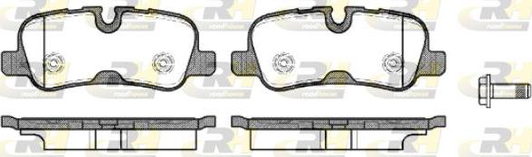 Roadhouse 21159.10 - Kit de plaquettes de frein, frein à disque cwaw.fr