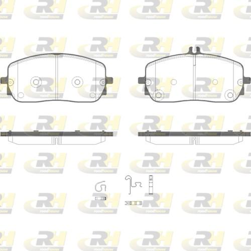 Roadhouse 21826.05 - Kit de plaquettes de frein, frein à disque cwaw.fr