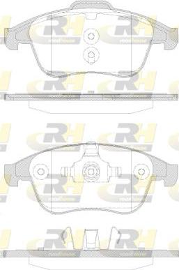 Roadhouse 21350.30 - Kit de plaquettes de frein, frein à disque cwaw.fr