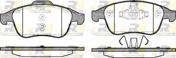 Roadhouse 21389.00 - Kit de plaquettes de frein, frein à disque cwaw.fr