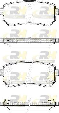 Roadhouse 21209.42 - Kit de plaquettes de frein, frein à disque cwaw.fr