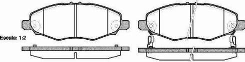 Alpha Brakes HKP-TY-115 - Kit de plaquettes de frein, frein à disque cwaw.fr