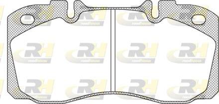 Roadhouse JSX 2640.00 - Kit de plaquettes de frein, frein à disque cwaw.fr