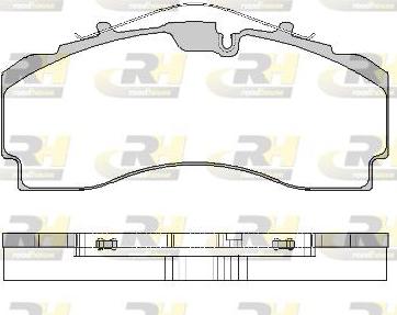 Roadhouse JSX 21704.00 - Kit de plaquettes de frein, frein à disque cwaw.fr