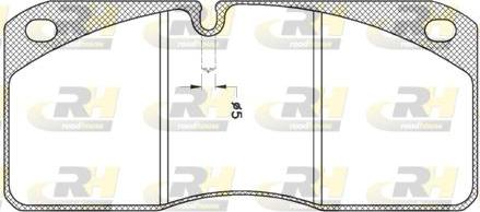 Roadhouse JSX 2278.21 - Kit de plaquettes de frein, frein à disque cwaw.fr