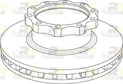 Roadhouse NSX1042.20 - Disque de frein cwaw.fr