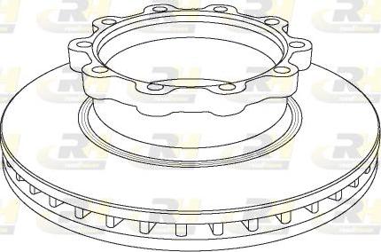 Roadhouse NSX1047.20 - Disque de frein cwaw.fr