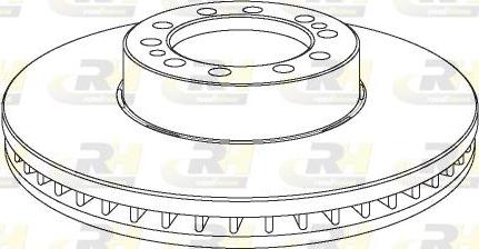 Roadhouse NSX1075.20 - Disque de frein cwaw.fr