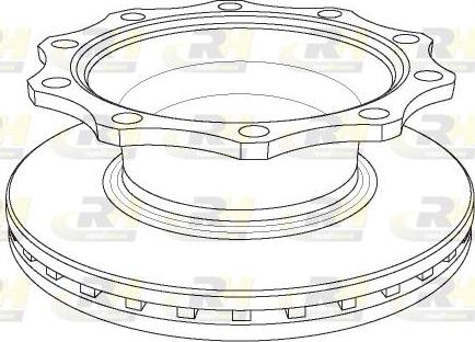 Roadhouse NSX1078.20 - Disque de frein cwaw.fr