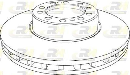 Roadhouse NSX1193.20 - Disque de frein cwaw.fr