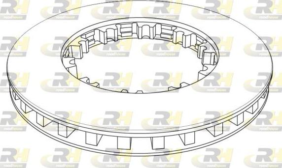 Roadhouse NSX1143.21 - Disque de frein cwaw.fr