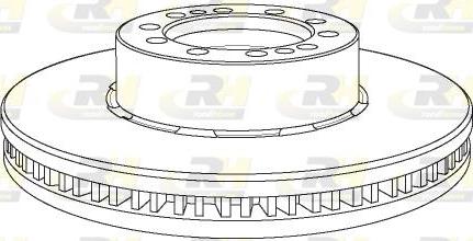 Duron DCR242A - Disque de frein cwaw.fr