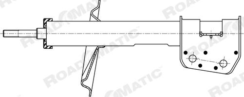 ROADMATIC 401038RM - Amortisseur cwaw.fr