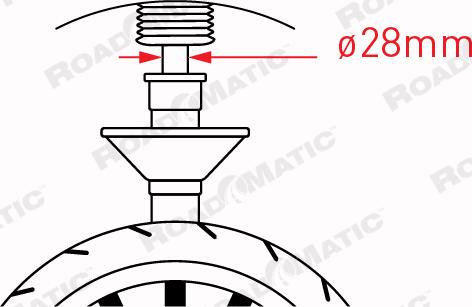 ROADMATIC 401165RM - Amortisseur cwaw.fr