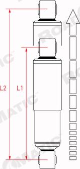 ROADMATIC 251159RM - Amortisseur cwaw.fr