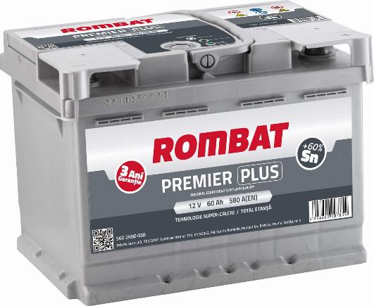 ROMBAT 560 2K80 058 - Batterie de démarrage cwaw.fr