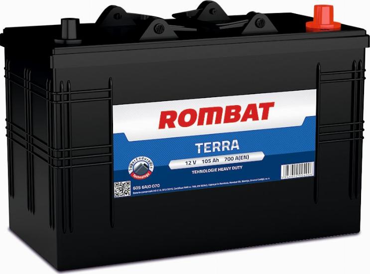 ROMBAT 605 6AJ0 070 - Batterie de démarrage cwaw.fr