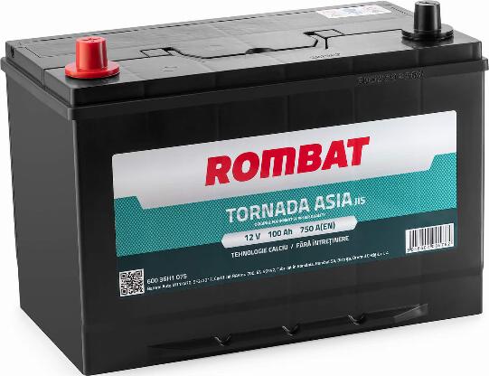 ROMBAT 600 36H1 075 - Batterie de démarrage cwaw.fr