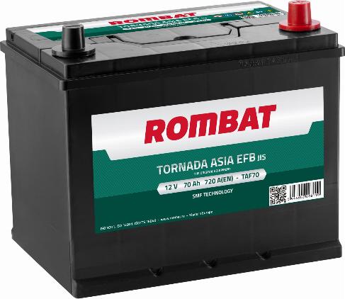 ROMBAT TAF70 - Batterie de démarrage cwaw.fr